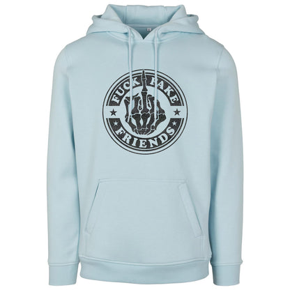Hoodie -  Fuck Fake Friends - Druck Schwarz - verschiedene Farben zur Auswahl