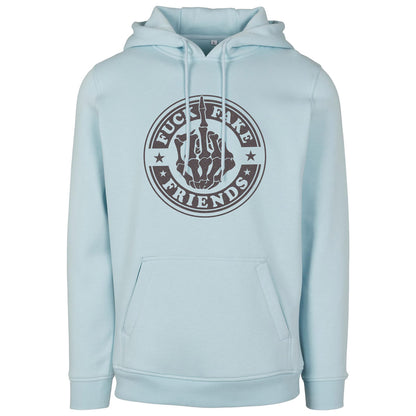 Hoodie -  Fuck Fake Friends - Druck Multicolor - verschiedene Farben zur Auswahl
