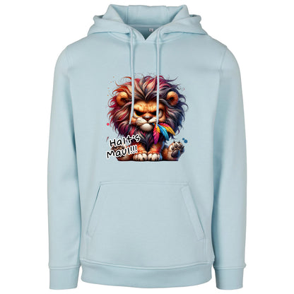 Hoodie -  Löwe Lion Halt´s Maul Druck - verschiedene Farben zur Auswahl