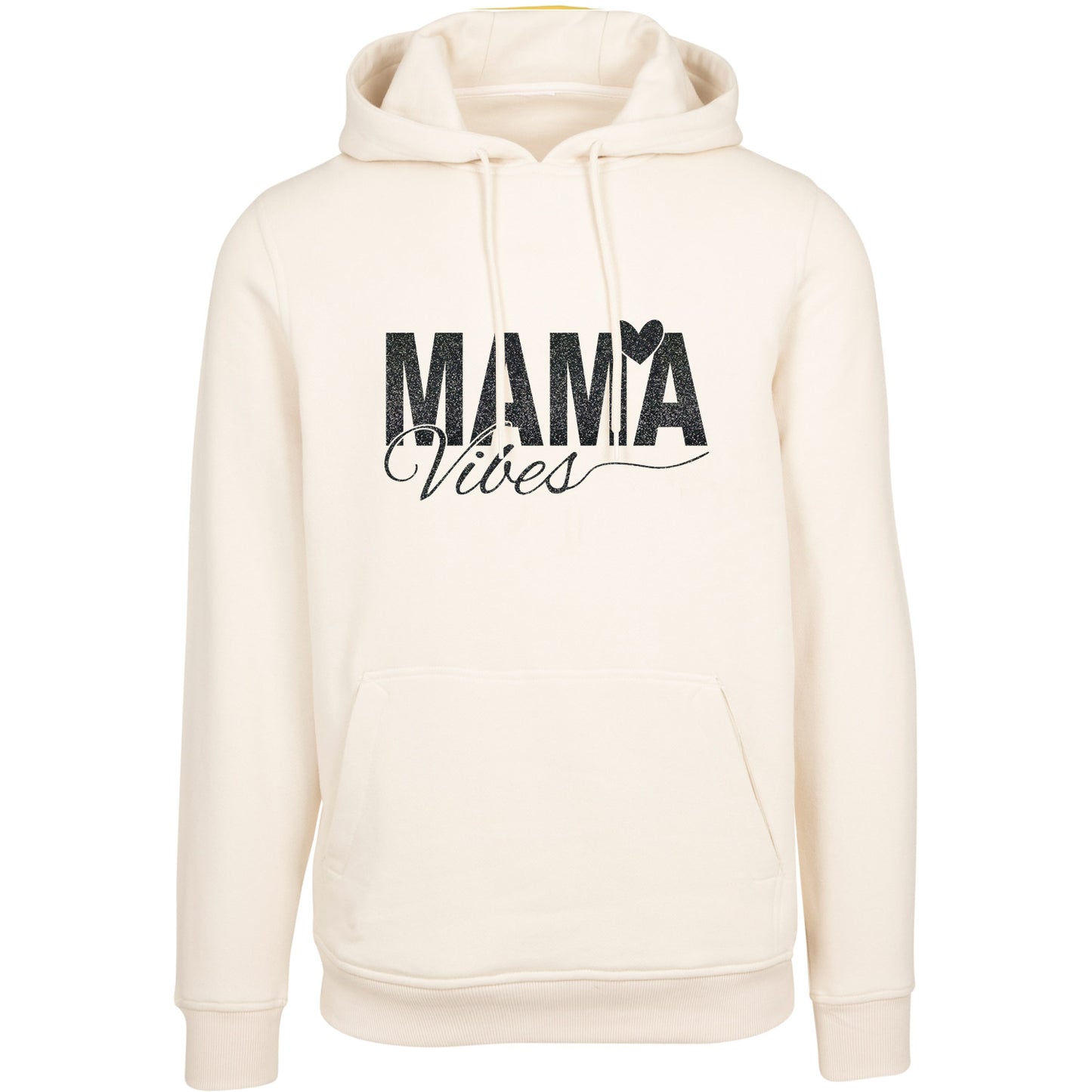 Hoodie -  Mama Vibes - Druck Schwarz - verschiedene Farben zur Auswahl