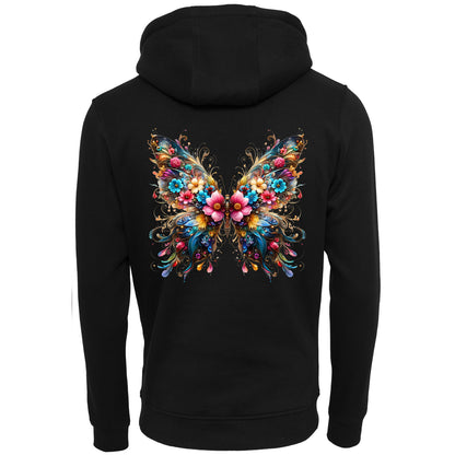 ZIP Hoodie - Flower Butterfly
