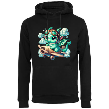 Hoodie - Drache Flugzeug