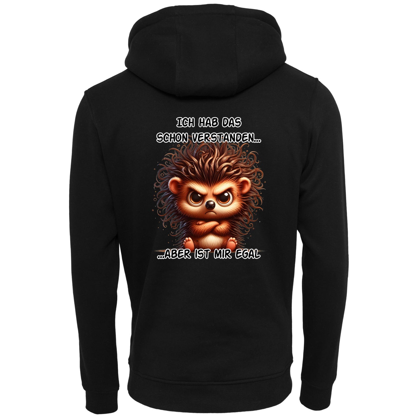 ZIP Hoodie - Ich hab das schon verstanden... Igel