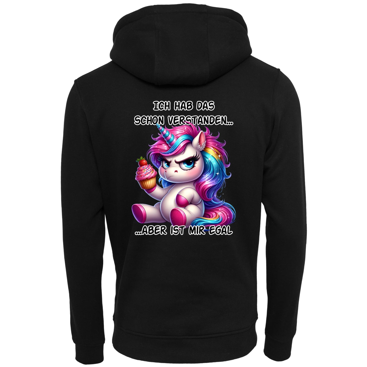 ZIP Hoodie - Ich hab das schon verstanden... Einhorn