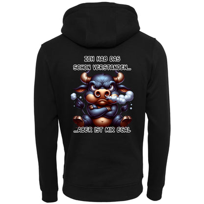 ZIP Hoodie - Ich hab das schon verstanden... Stier