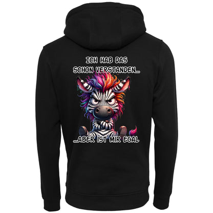 ZIP Hoodie - Ich hab das schon verstanden... Zebra