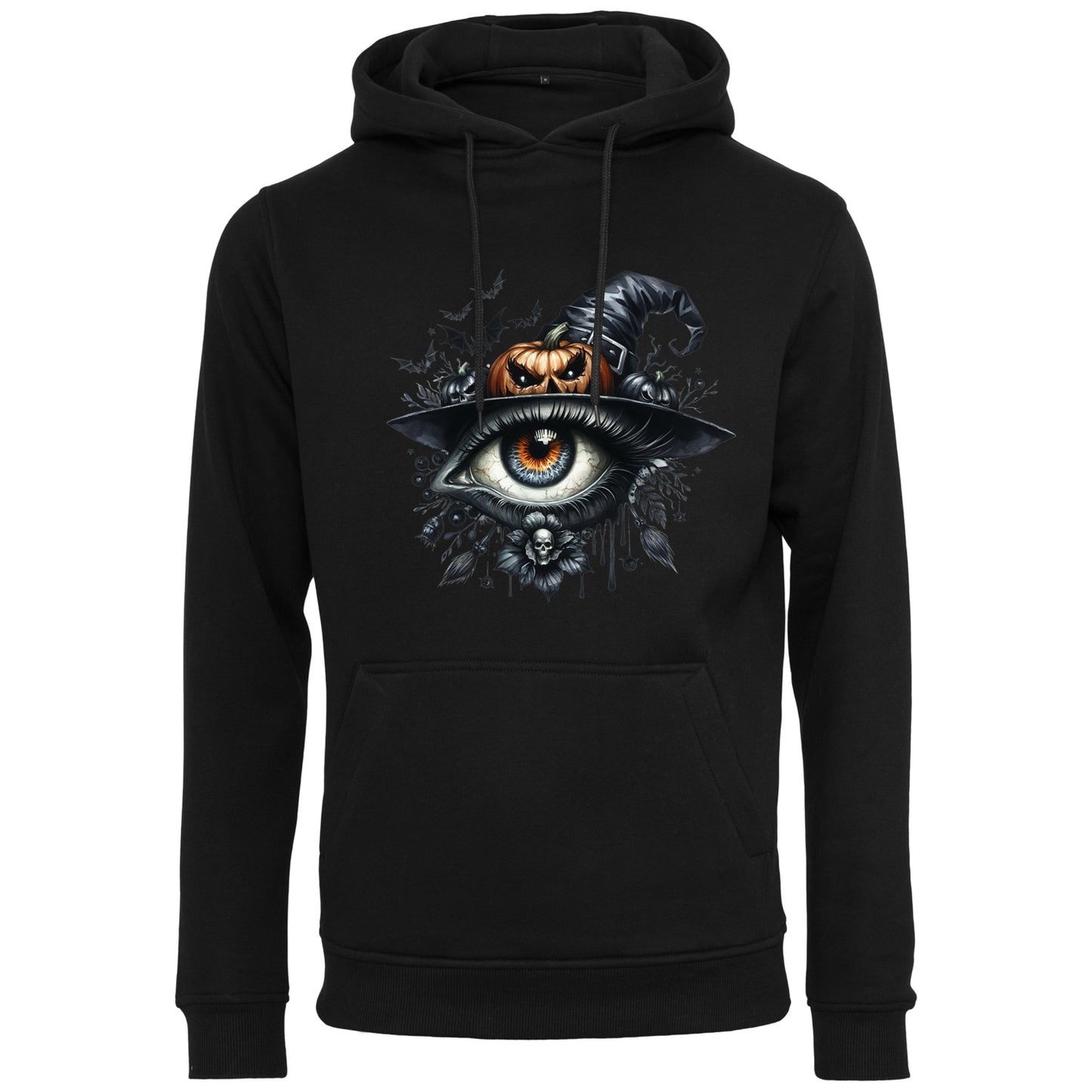 Hoodie - Halloween Auge Kürbis Hut