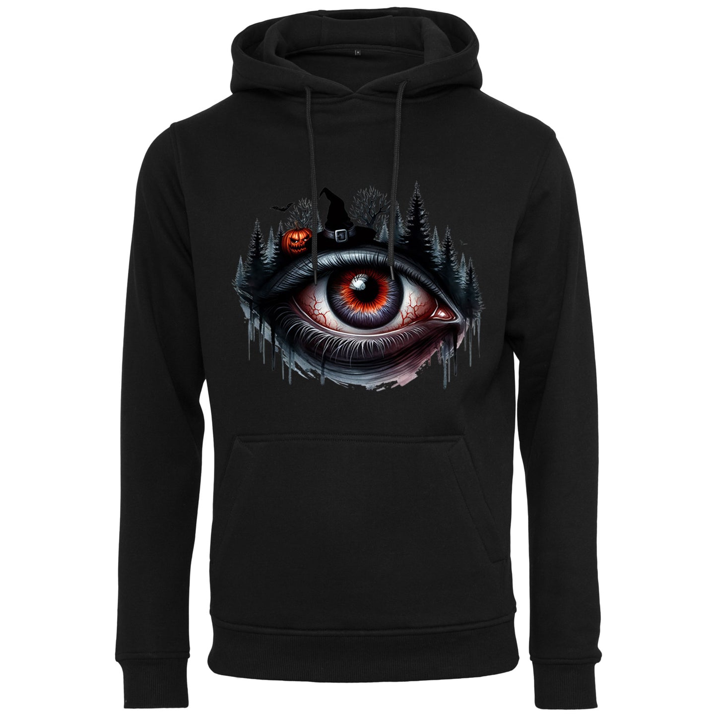 Hoodie - Halloween Auge Baum