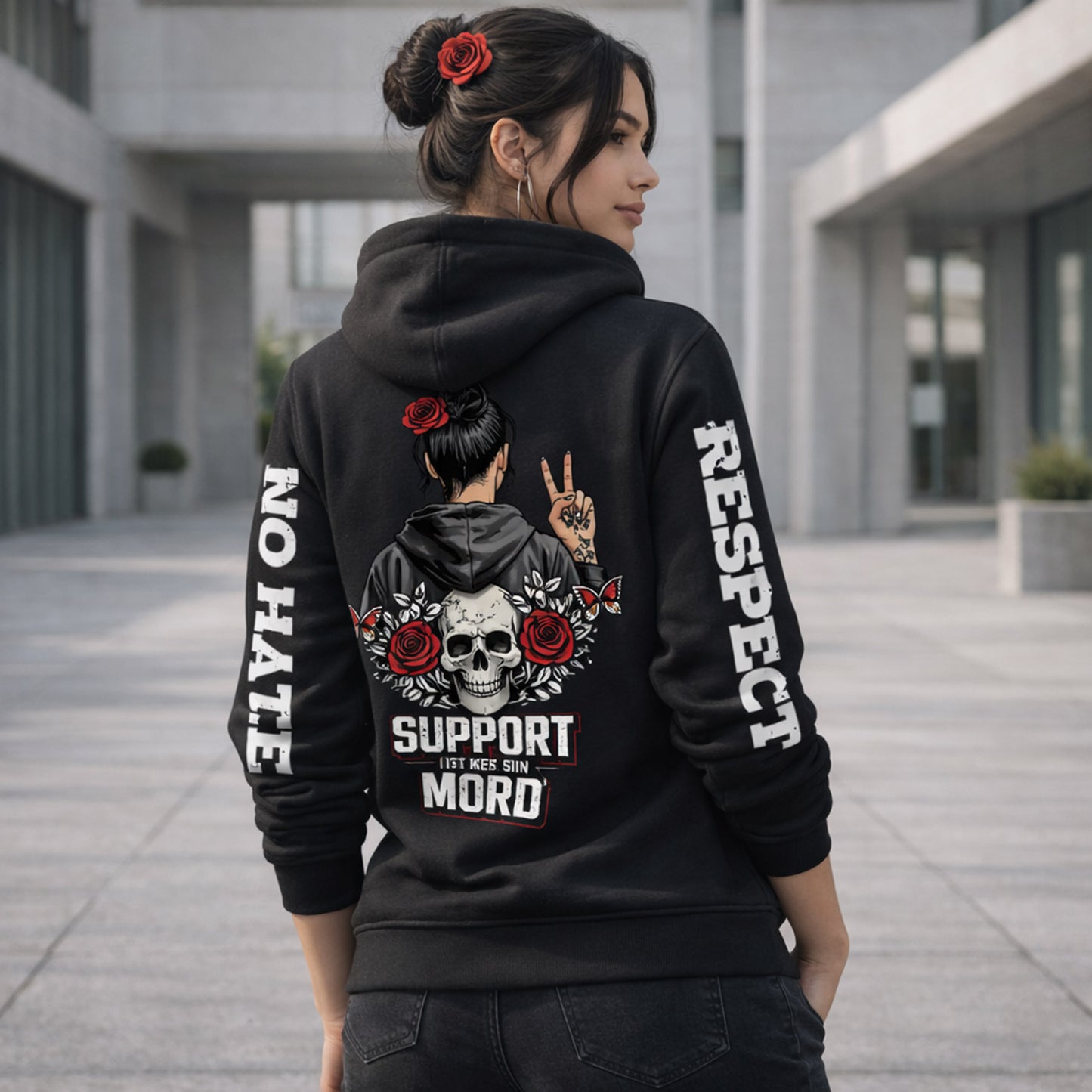 Hoodie - Support ist kein Mord - Woman