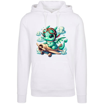 Hoodie - Drache Flugzeug