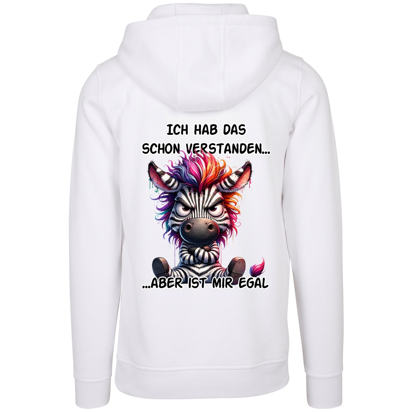 Hoodie - Ich hab das schon verstanden.. Zebra