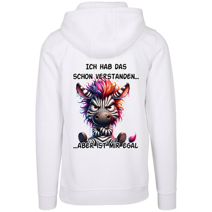 Hoodie - Ich hab das schon verstanden.. Zebra