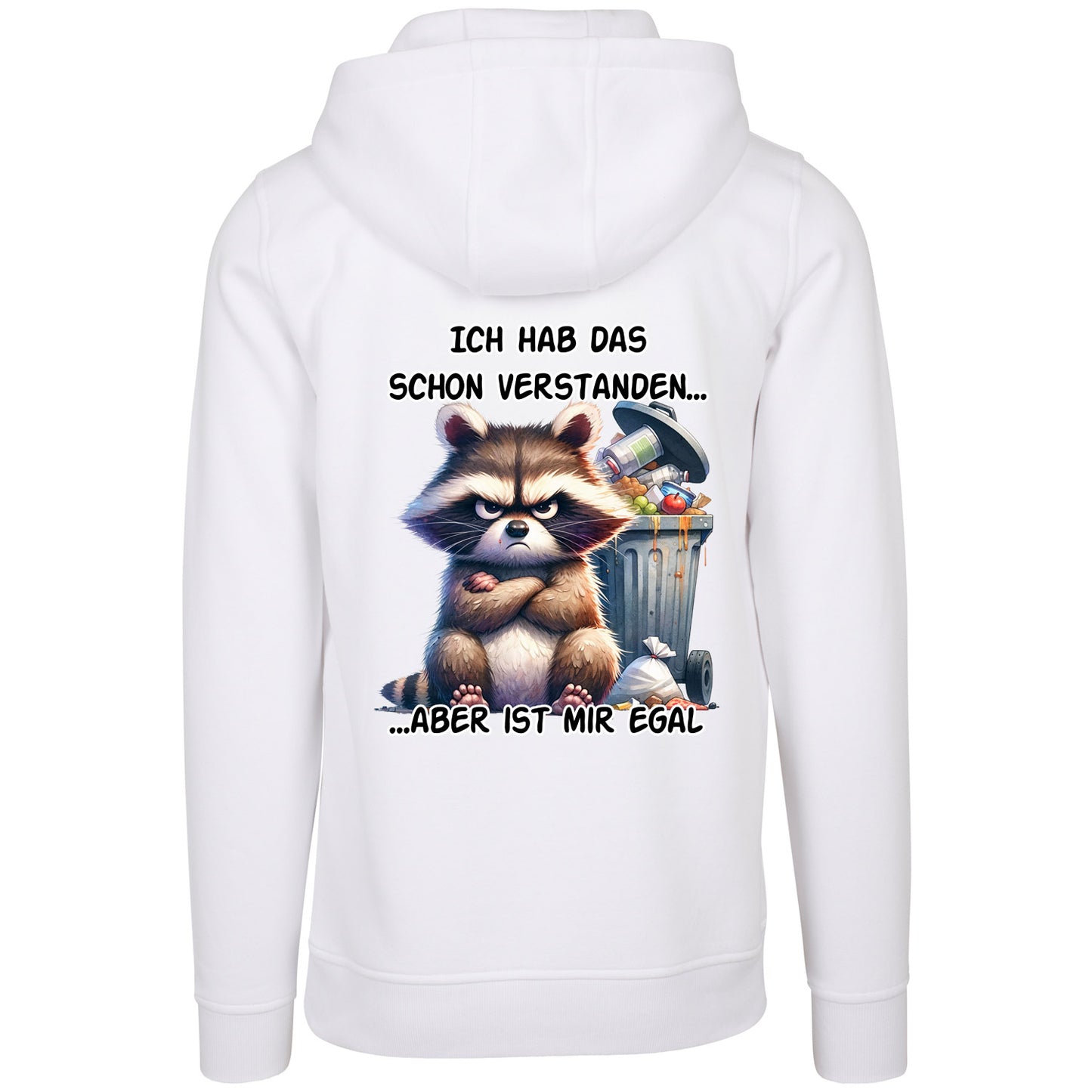 Hoodie - Ich hab das schon verstanden.. Waschbär