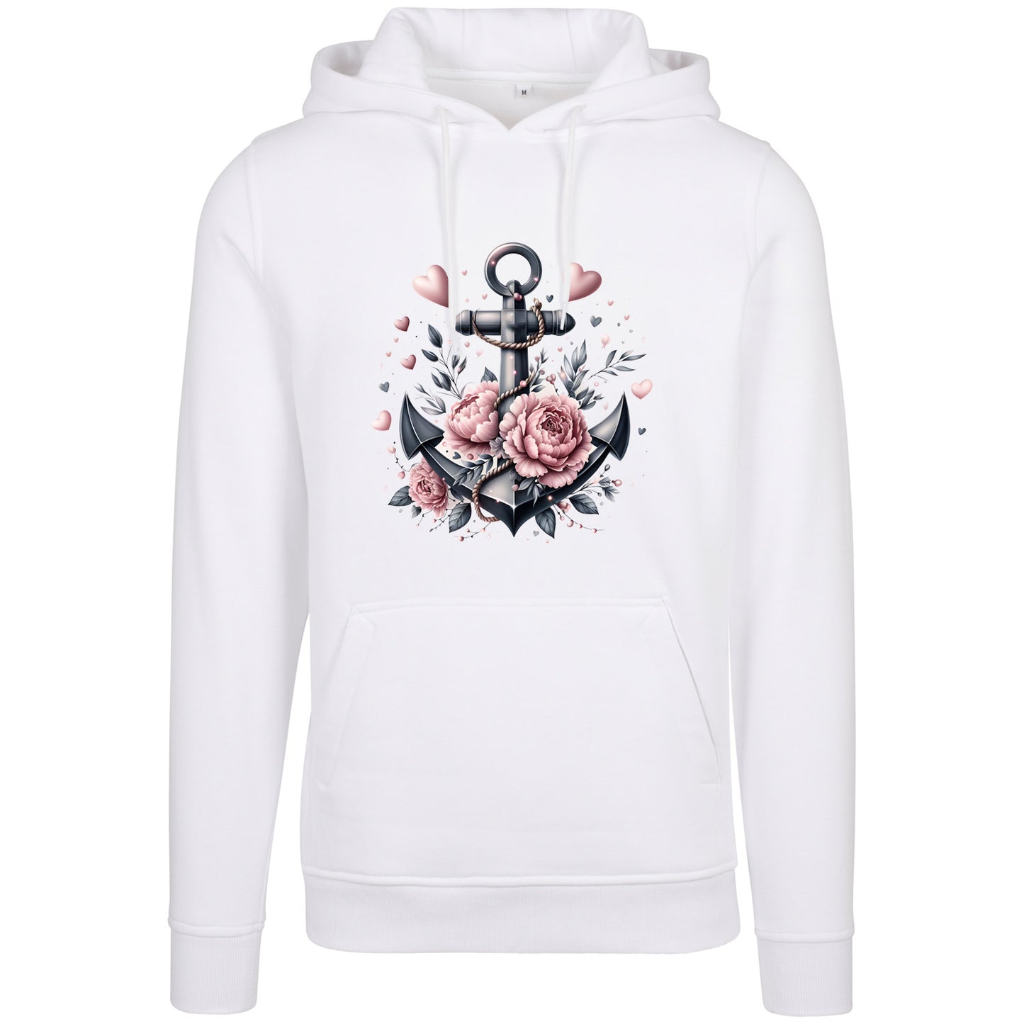 Hoodie - Anker Schwarz