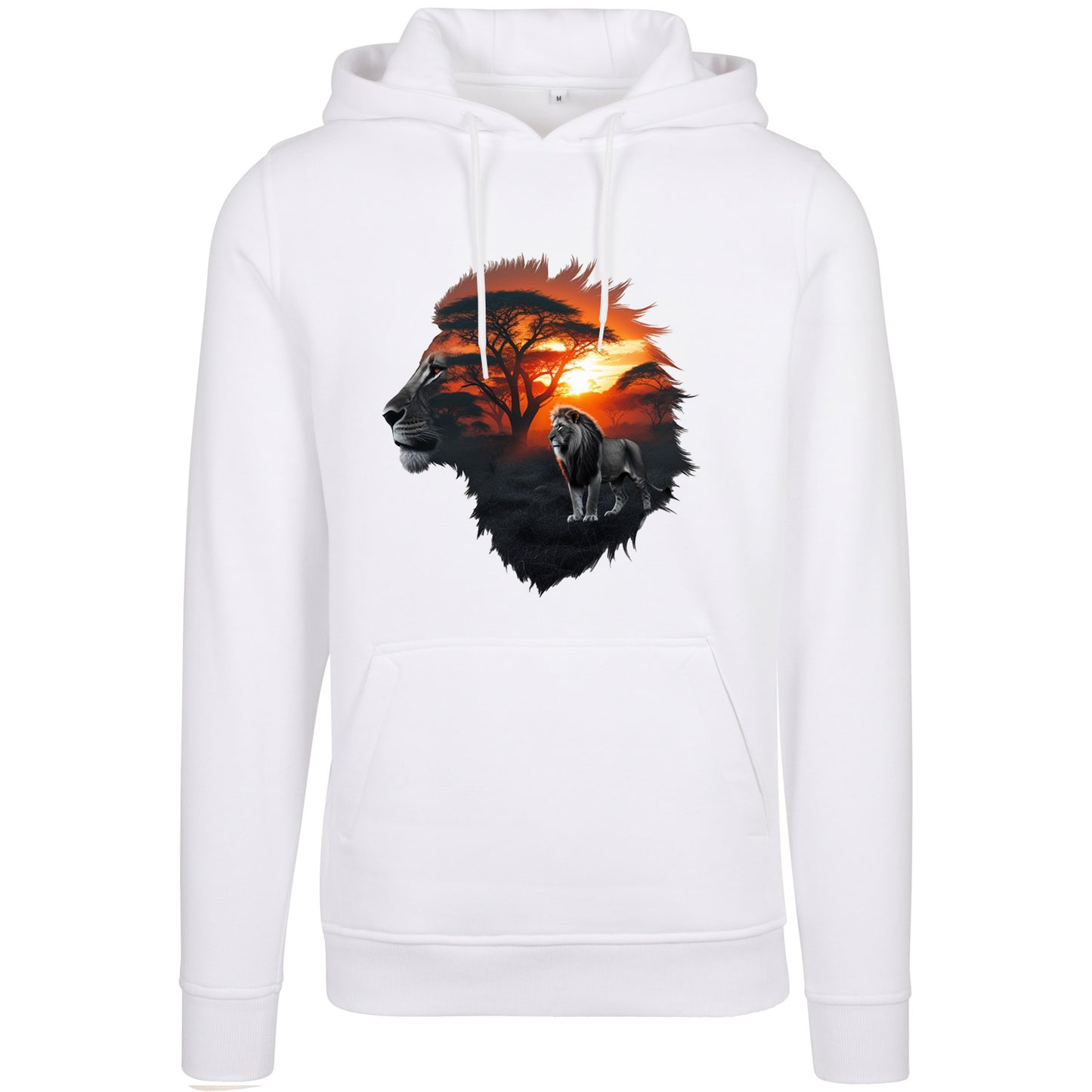 Hoodie - Löwe - Nicht aufgeben