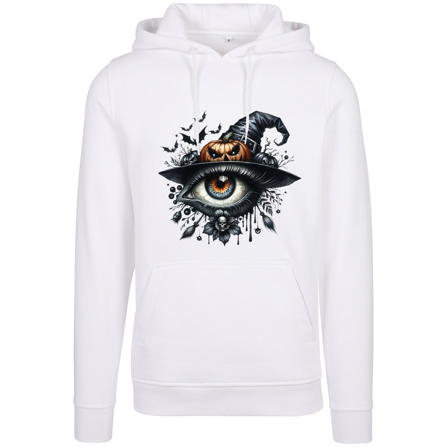 Hoodie - Halloween Auge Kürbis Hut
