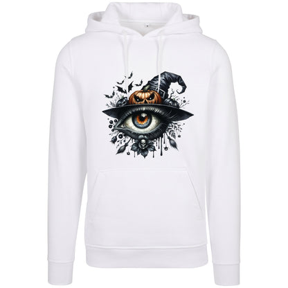Hoodie - Halloween Auge Kürbis Hut