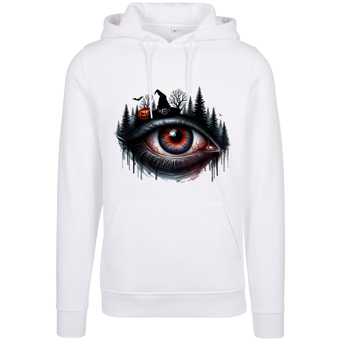 Hoodie - Halloween Auge Baum
