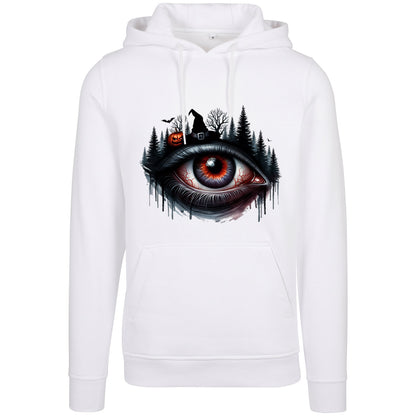 Hoodie - Halloween Auge Baum