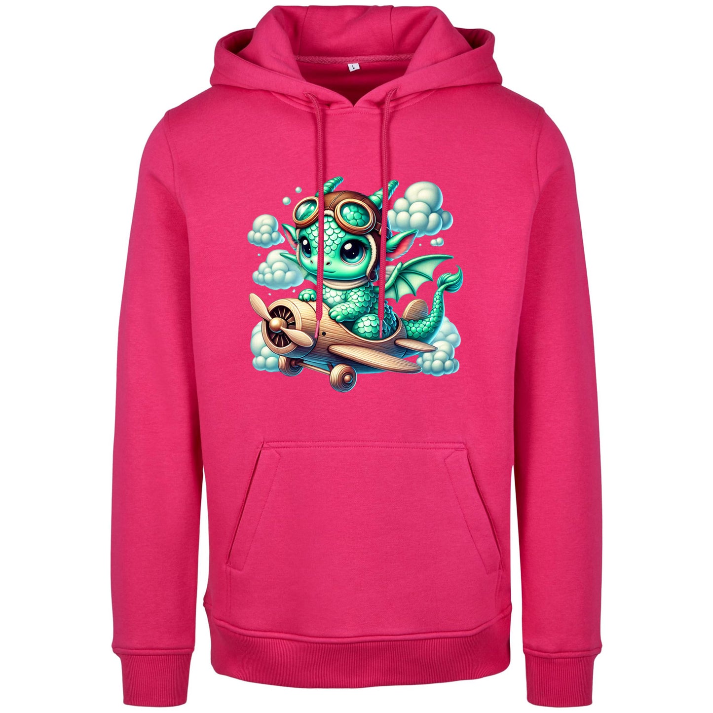 Hoodie - Drache Flugzeug