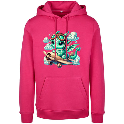 Hoodie - Drache Flugzeug