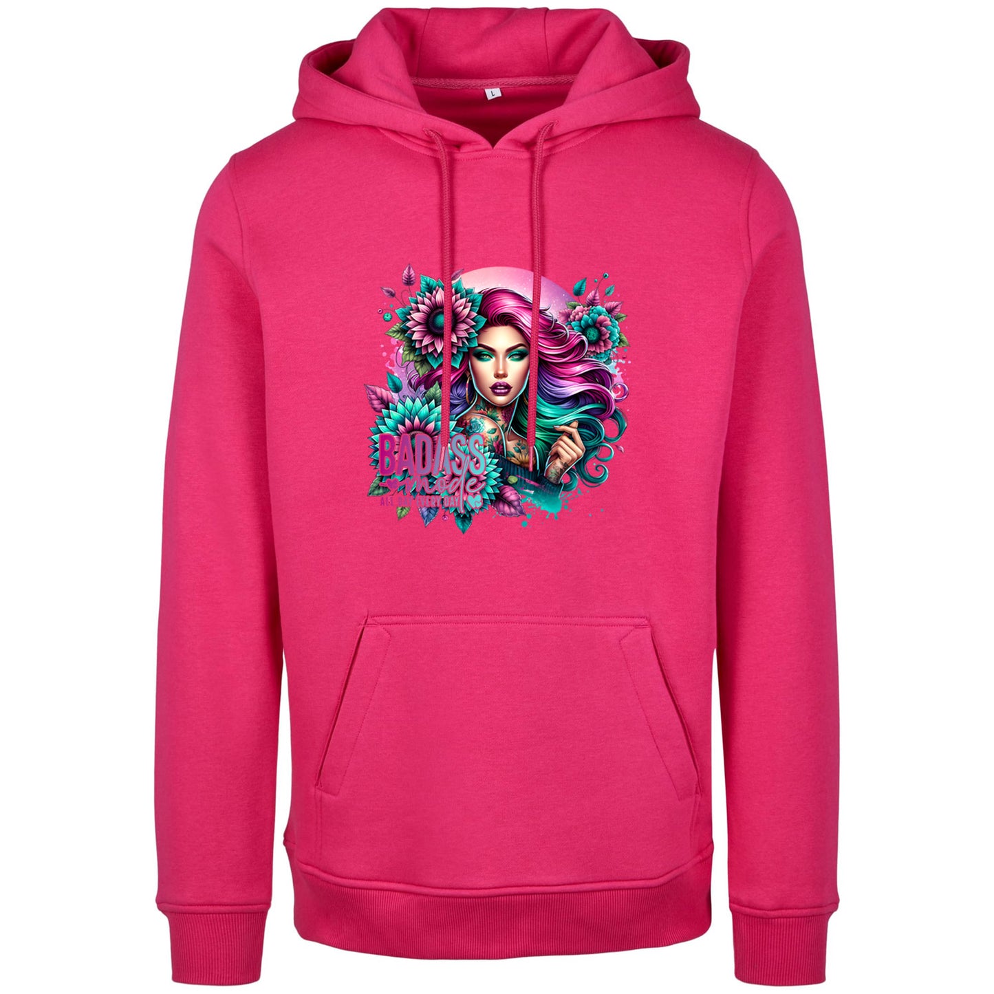 Hoodie - badass Woman