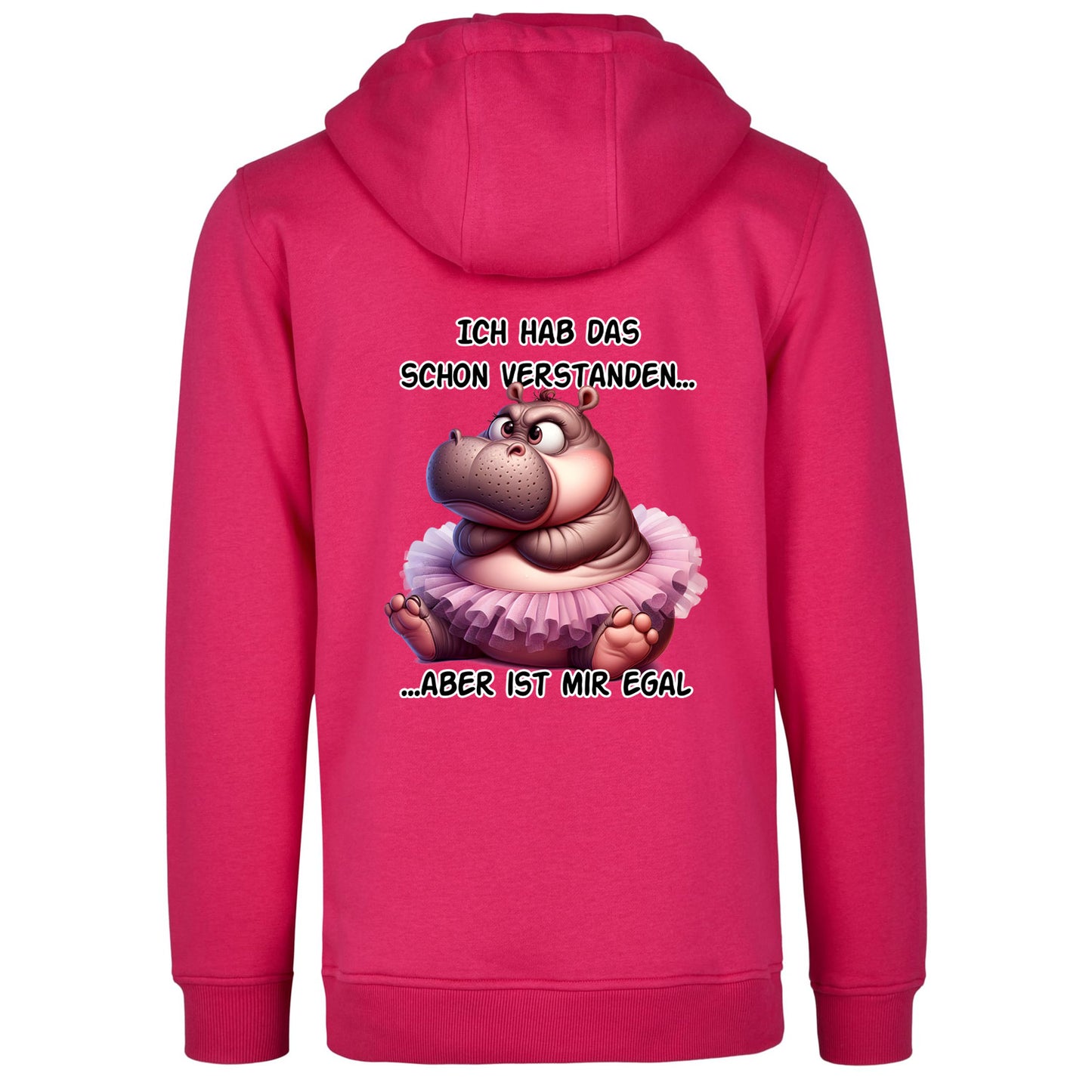 Hoodie - Ich hab das schon verstanden...Nilpferd