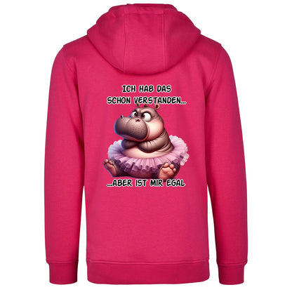 Hoodie - Ich hab das schon verstanden...Nilpferd
