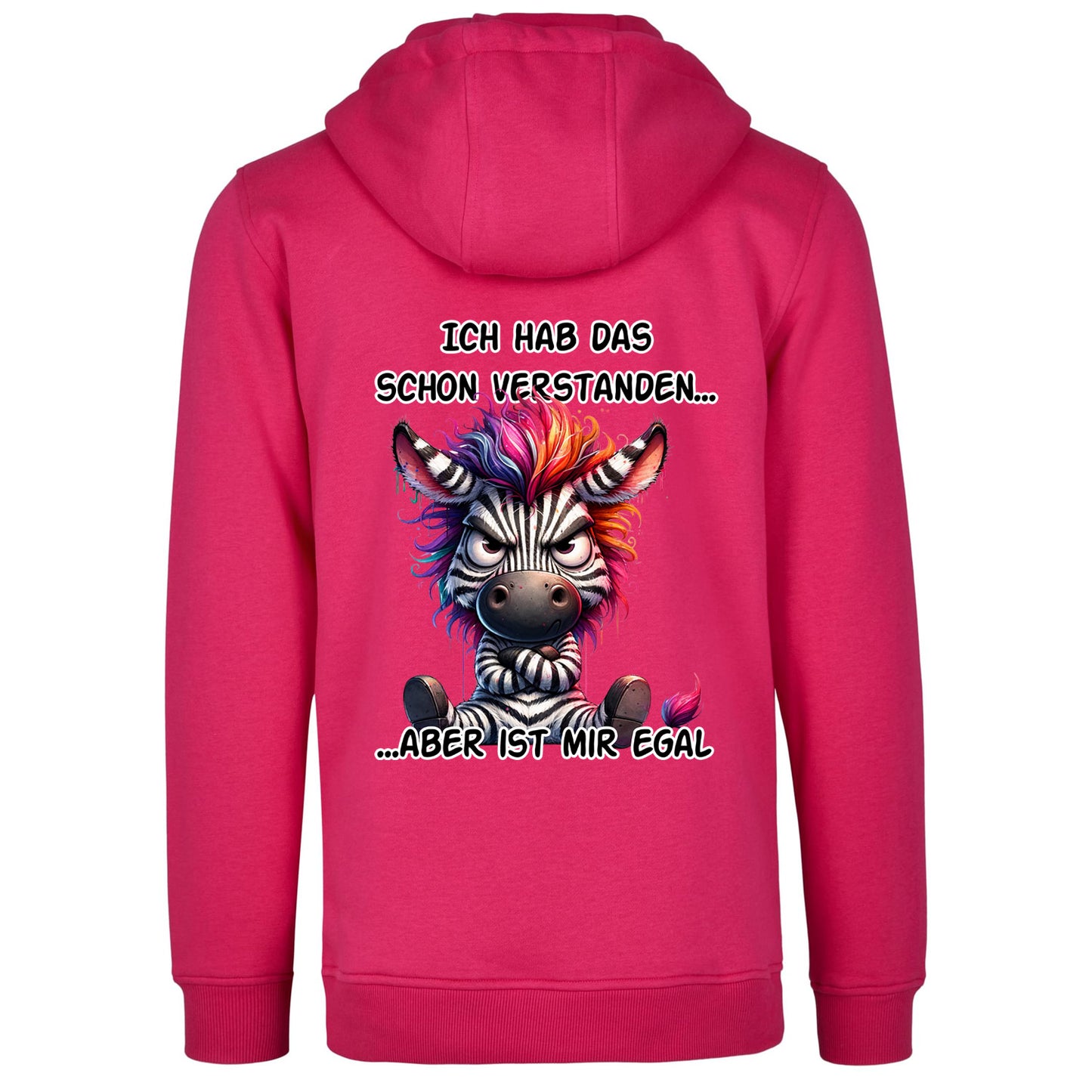 Hoodie - Ich hab das schon verstanden.. Zebra
