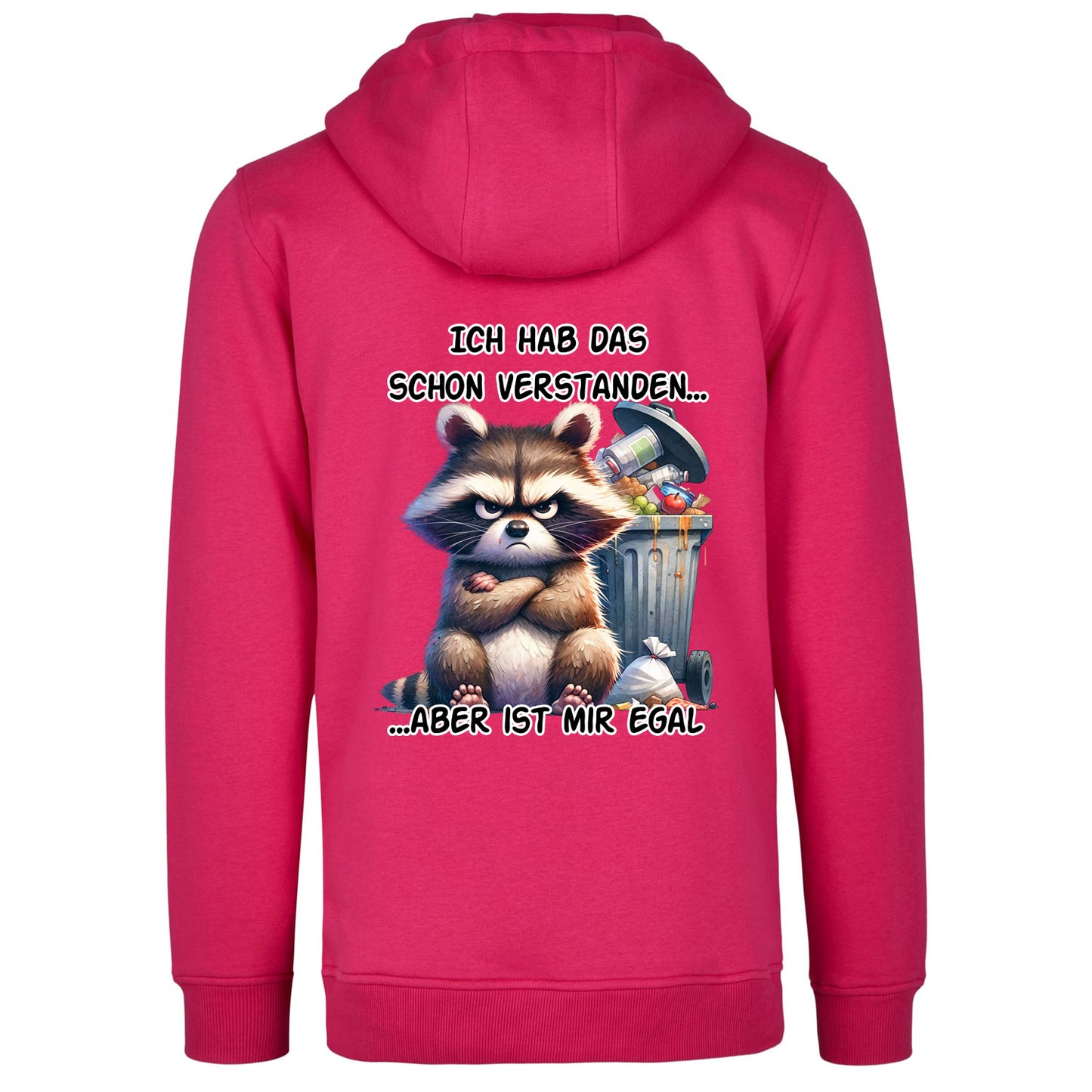Hoodie - Ich hab das schon verstanden.. Waschbär