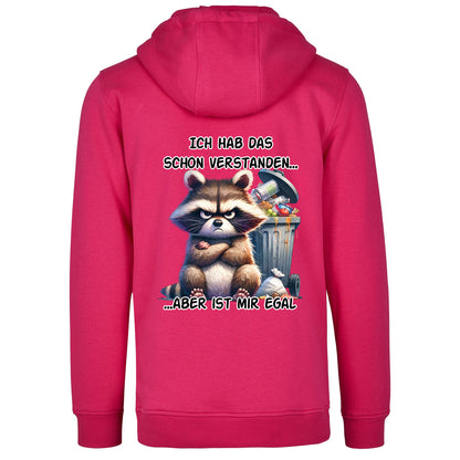 Hoodie - Ich hab das schon verstanden.. Waschbär
