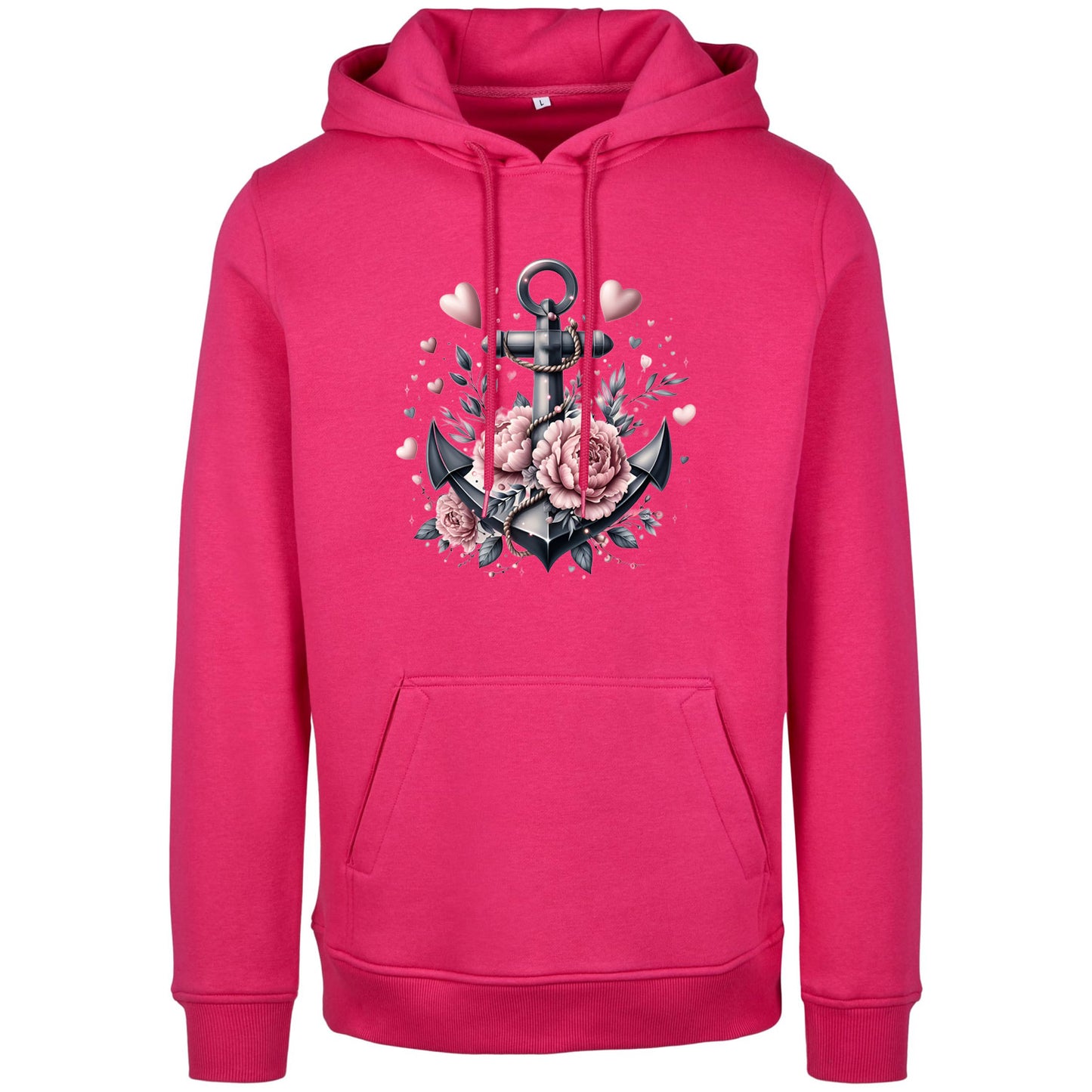 Hoodie - Anker Schwarz
