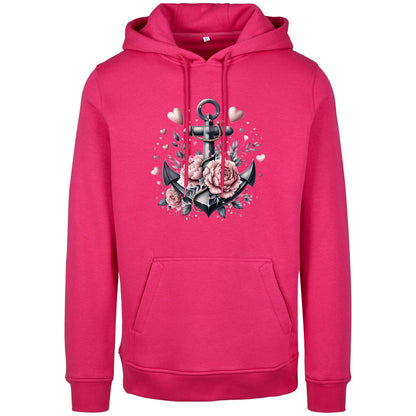 Hoodie - Anker Schwarz