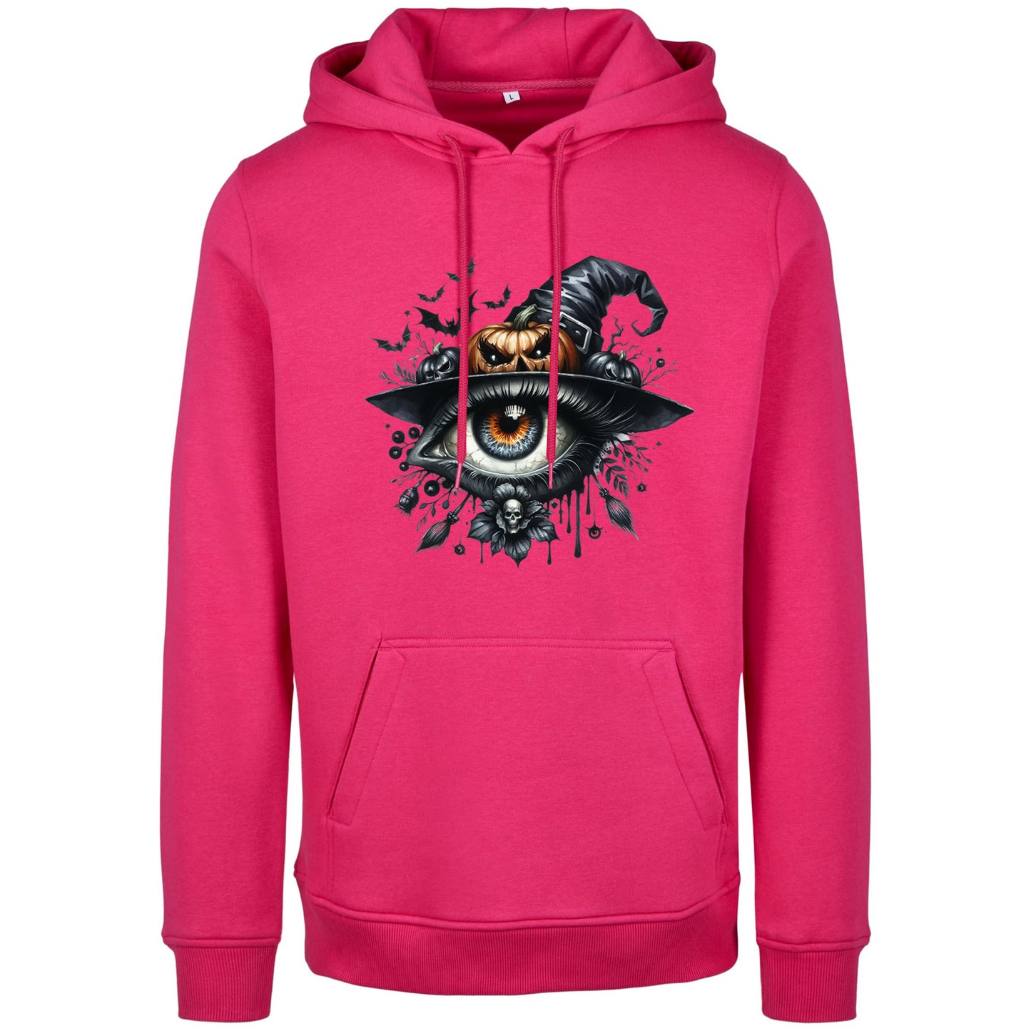 Hoodie - Halloween Auge Kürbis Hut