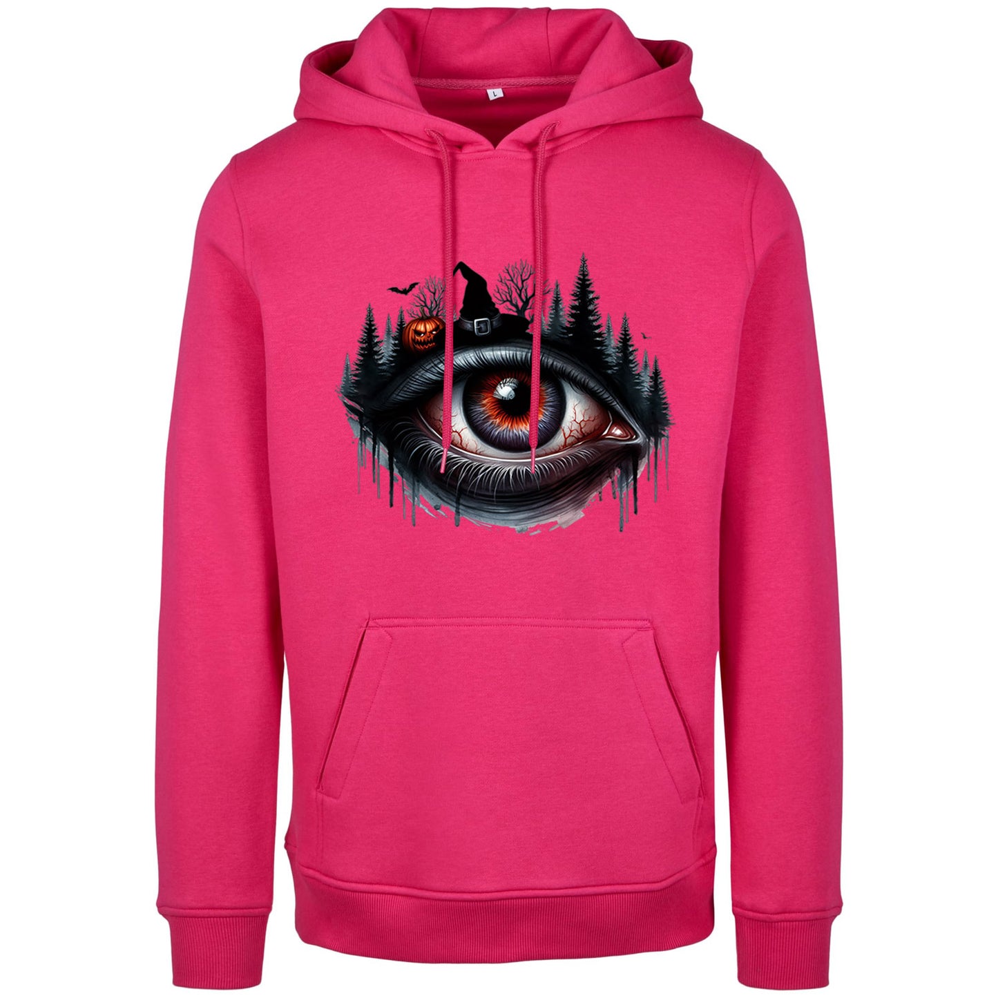 Hoodie - Halloween Auge Baum