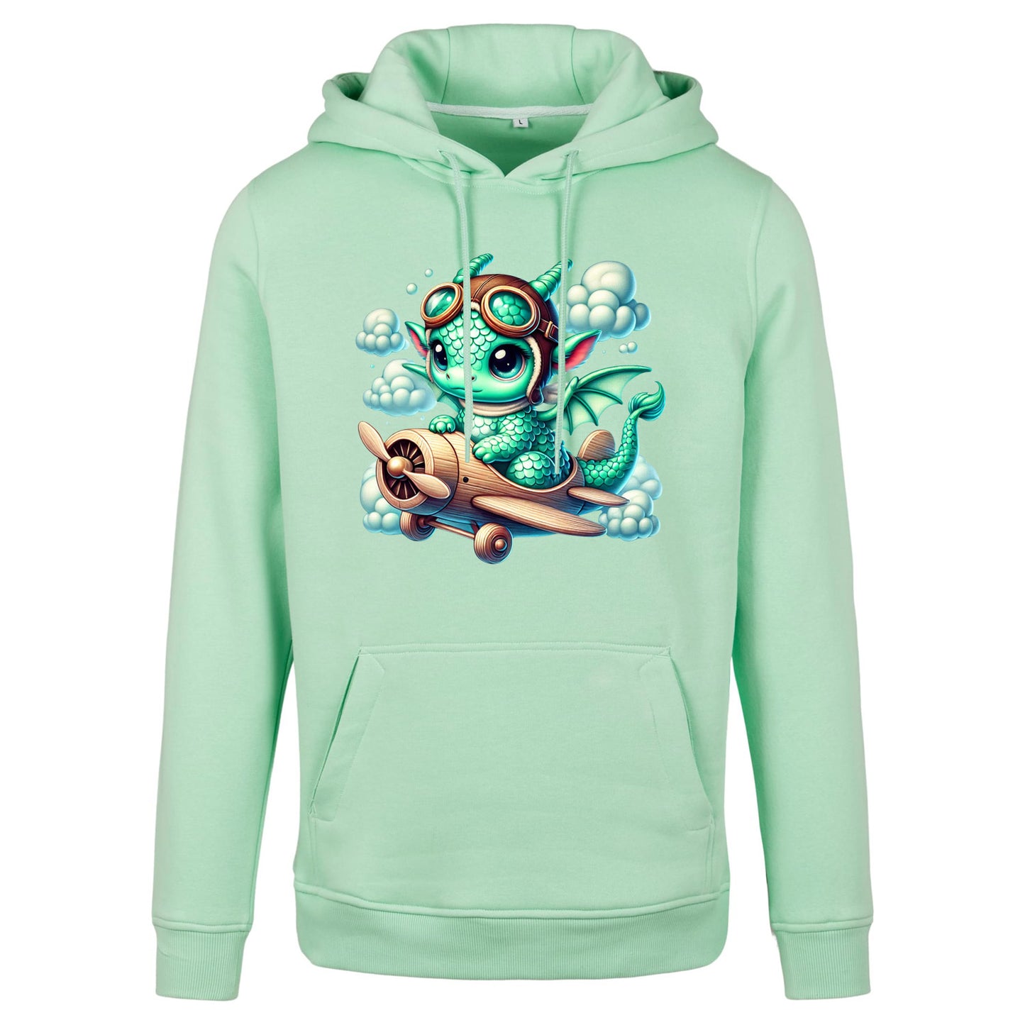 Hoodie - Drache Flugzeug