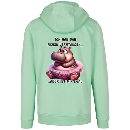 Hoodie - Ich hab das schon verstanden...Nilpferd