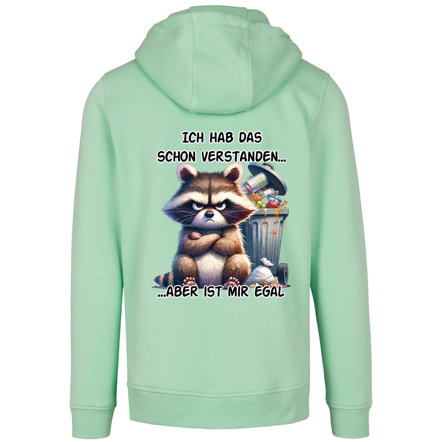 Hoodie - Ich hab das schon verstanden.. Waschbär