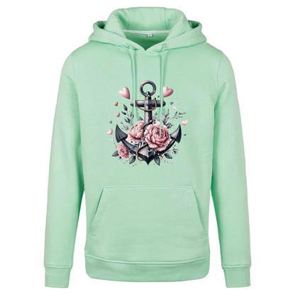 Hoodie - Anker Schwarz