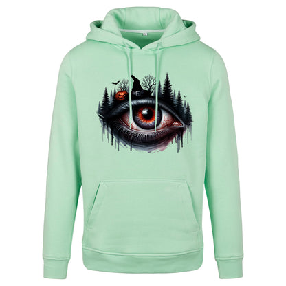 Hoodie - Halloween Auge Baum