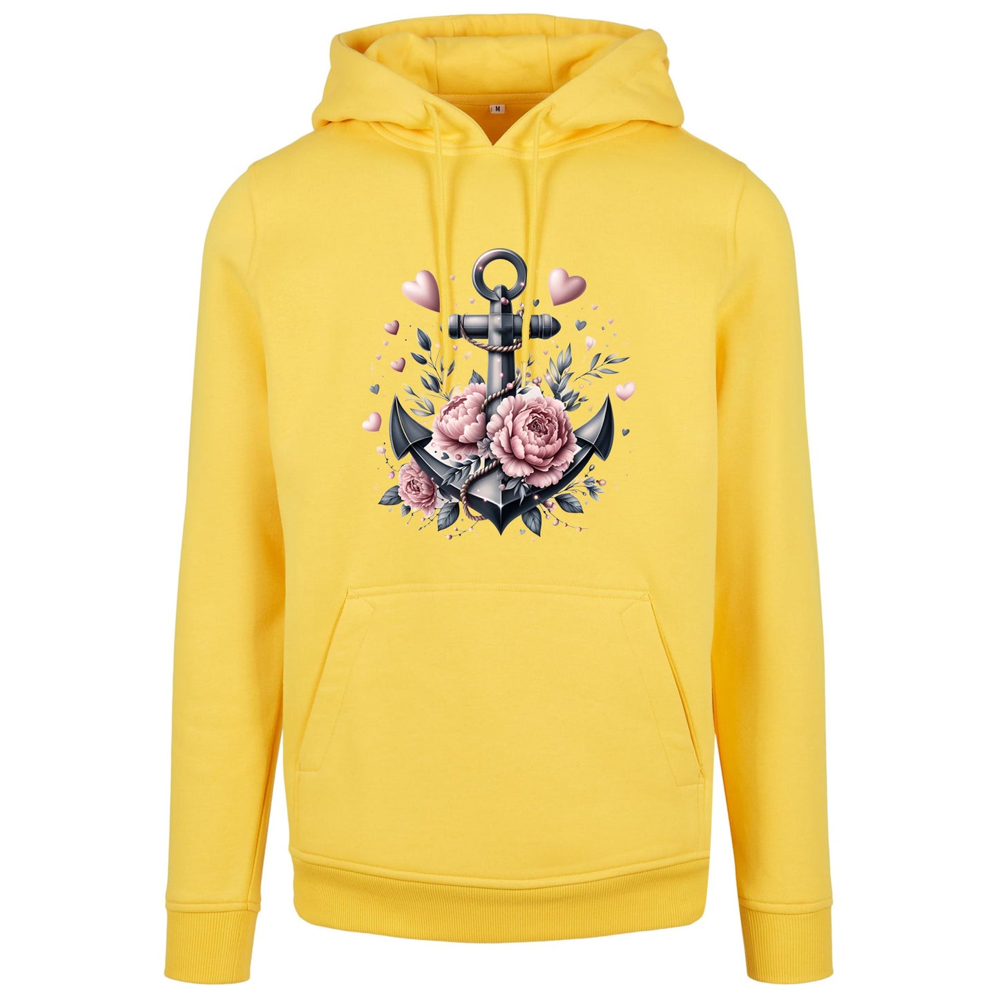 Hoodie - Anker Schwarz