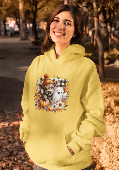 Hoodie - Fall Highland Cow