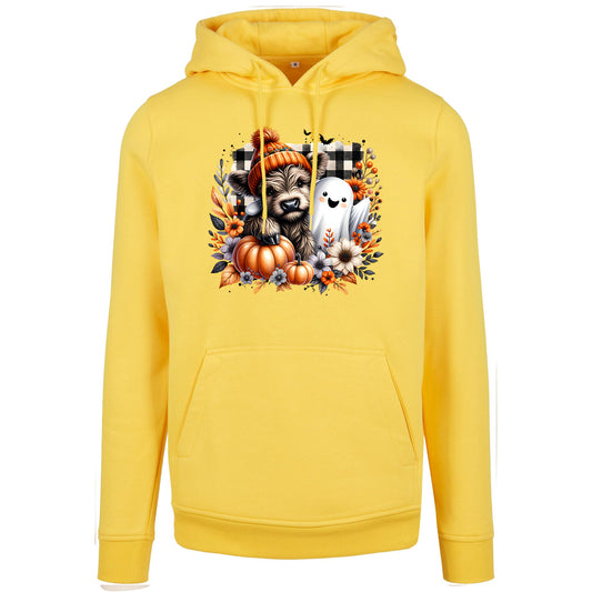 Hoodie - Fall Highland Cow