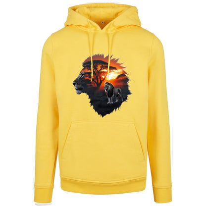 Hoodie - Löwe - Nicht aufgeben