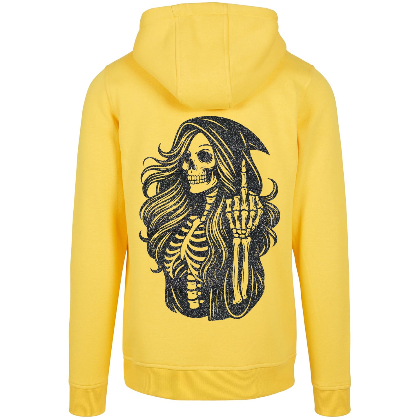 Hoodie - Skull Woman Mittelfinger