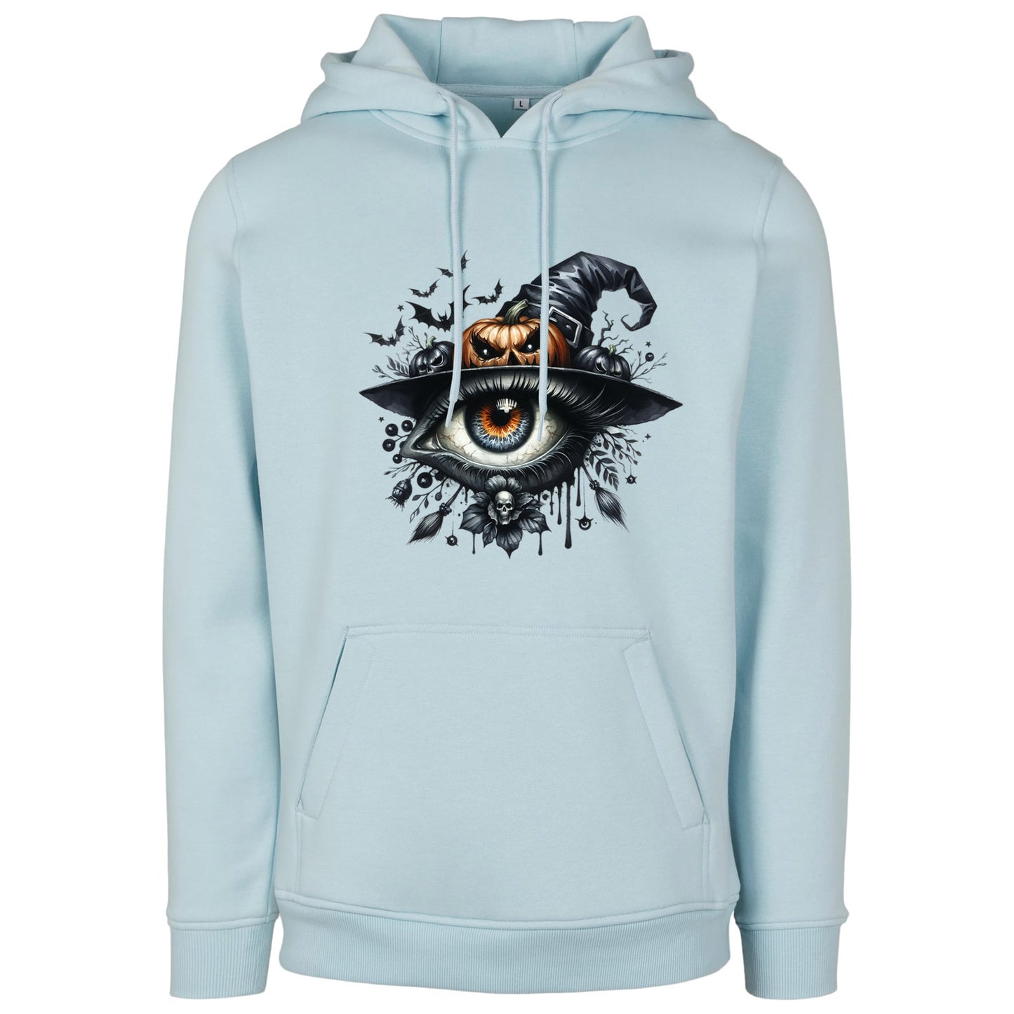 Hoodie - Halloween Auge Kürbis Hut