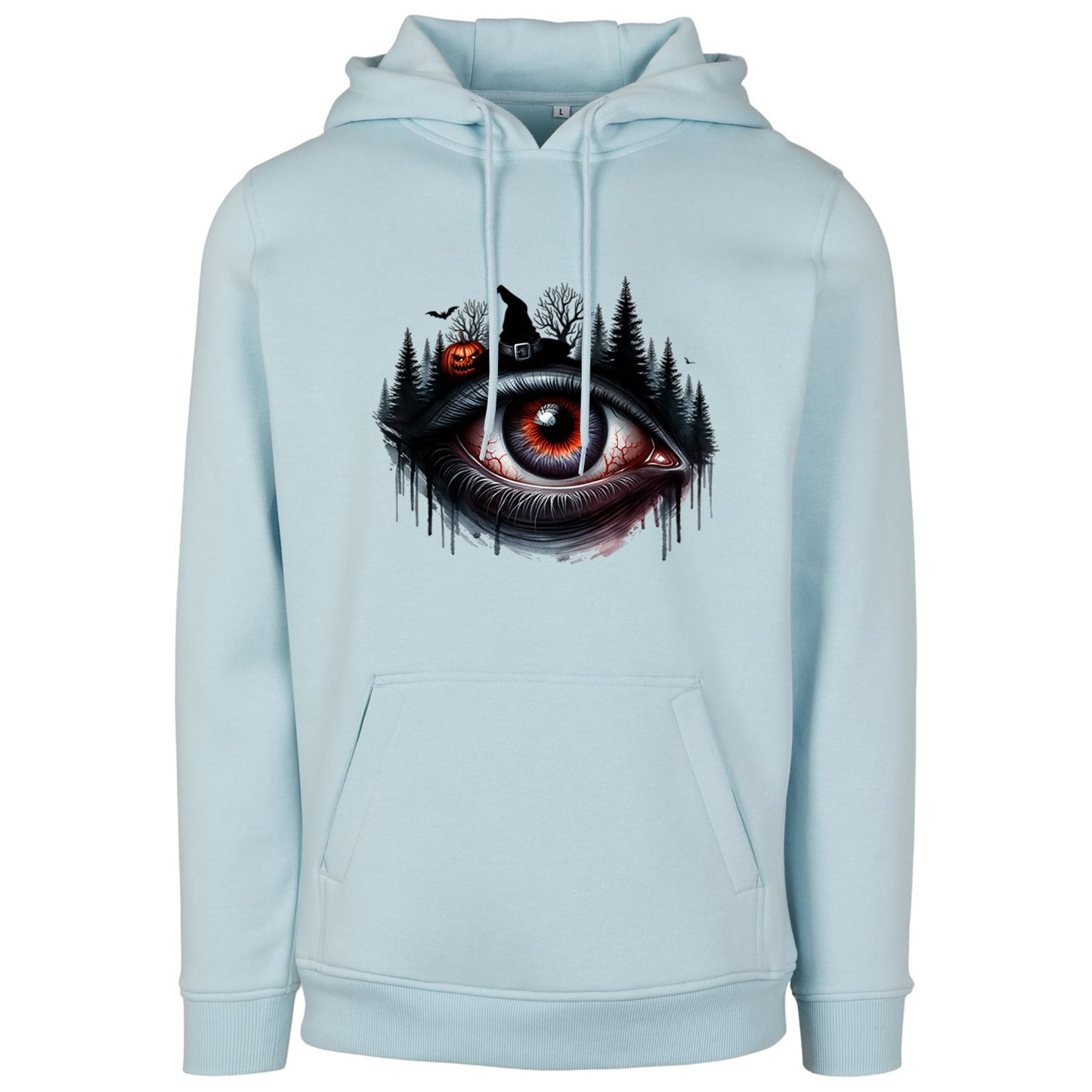 Hoodie - Halloween Auge Baum