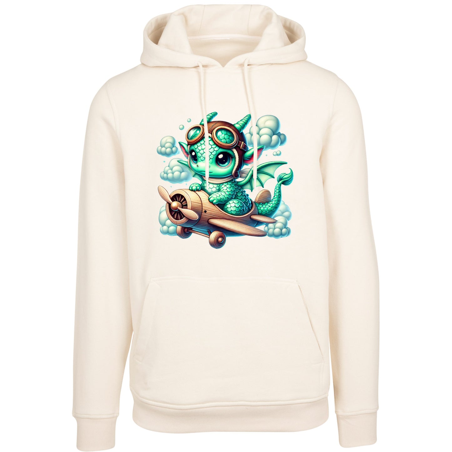 Hoodie - Drache Flugzeug