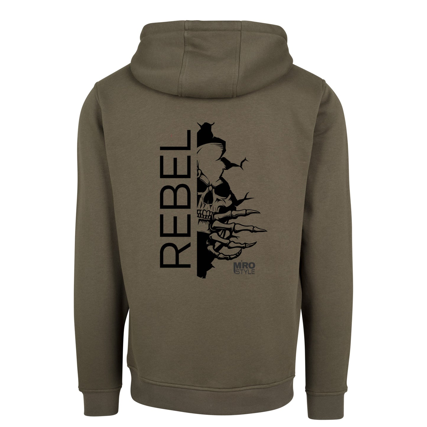 Hoodie - Rebel Skull - MIRO Style