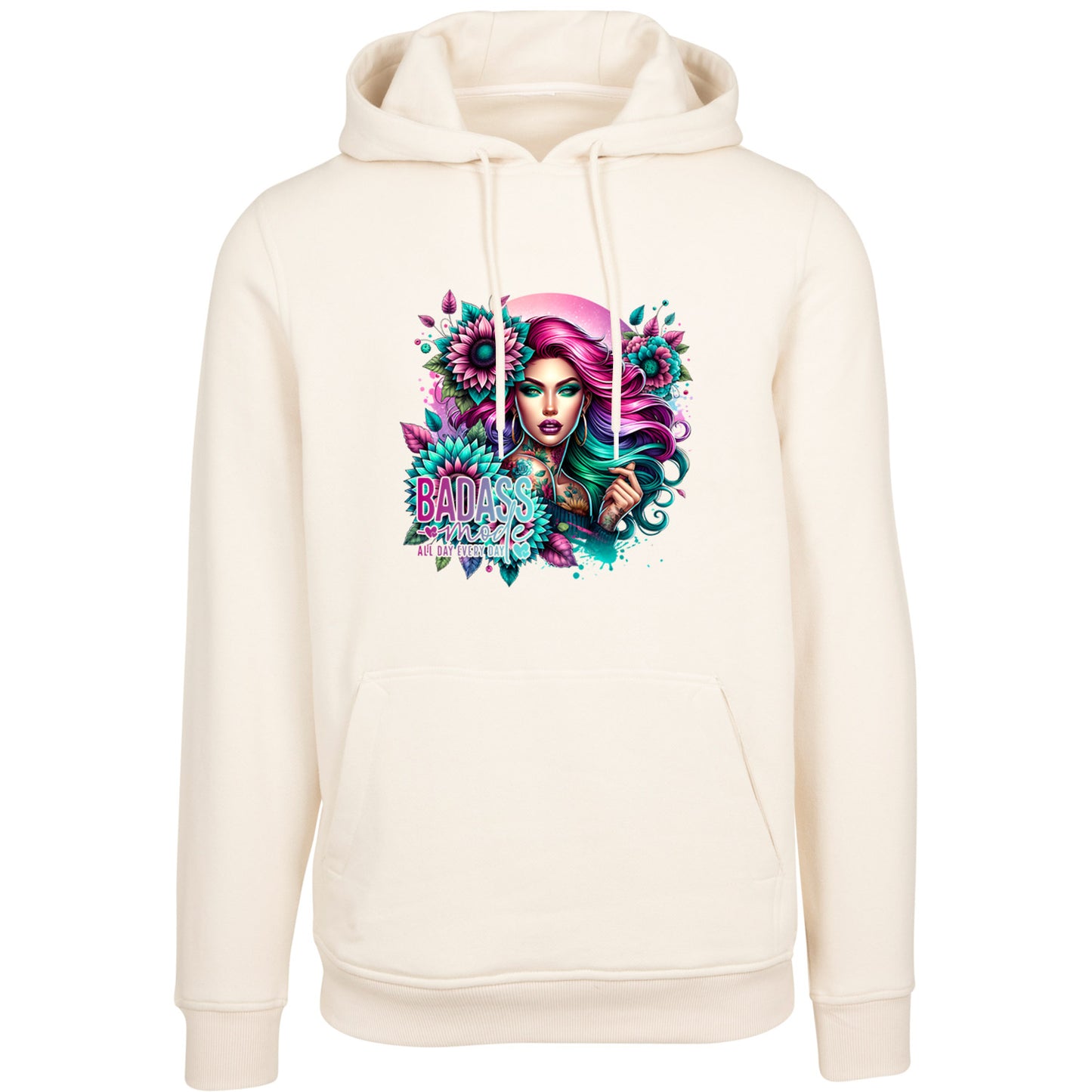 Hoodie - badass Woman